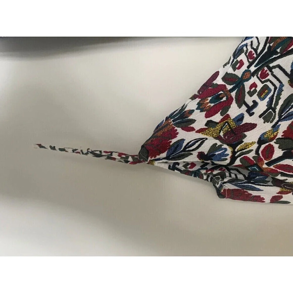 Holding Horses Anthropologie Isere Swing Multicolor Floral Boho Mini Dress Small - Picture 3 of 9